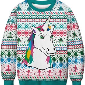 Unisex 3D Cucumber Can Print Christmas Sweatshirt